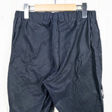 男式 M 黑色 Finetrack Ever Breath Photon 裤子，尼龙，防雨外套，长裤，z00052908