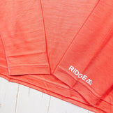 【Men's XL ピンク系】 Ridge Mountain Gear ( リッジマウンテンギア ) メリノ ベーシック ティー Merino Basic Tee Coral Red メリノウール ウェア トップス インナー シャツ ロングスリーブTシャツ クルーネ - 【公式】2ndGEAR（セカンドギア）Webショップ【登山用品・アウトドア用品専門 買取販売店】