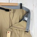【Men's L ベージュ系】 Montbell ( モンベル ) ストレッチ ライト パンツ Stretch Light Pants 1WAYストレッチ はっ水加工 薄手 ナイロン ウェア ボトムス ロングパンツ ソフトシェル z00061373  ソフトシェル-5