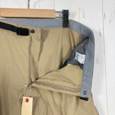 【Men's L ベージュ系】 Montbell ( モンベル ) ストレッチ ライト パンツ Stretch Light Pants 1WAYストレッチ はっ水加工 薄手 ナイロン ウェア ボトムス ロングパンツ ソフトシェル z00061373  ソフトシェル
