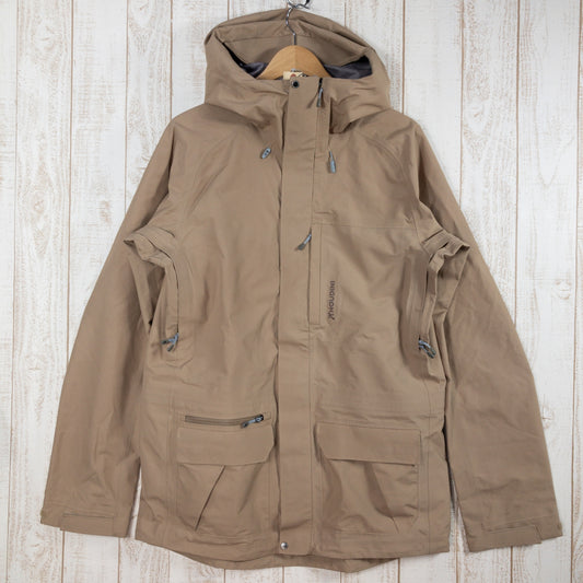 [Men's M Beige] Houdini Corner Jacket Polyester Men's Hard Shell Outer Jacket Tops Wear