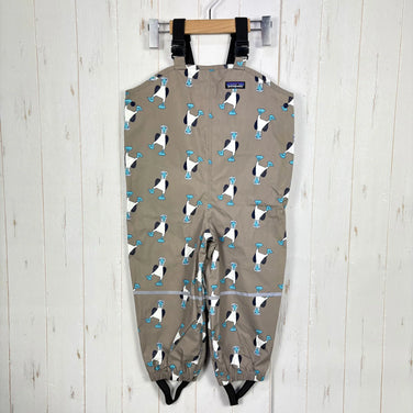【Boy's 4T ベージュ系】 Patagonia ( パタゴニア ) トレントシェル 3L レイン ビブ Torrentshell 3L Rain Bibs BPTA ナイロン ウェア ボトムス ロングパンツ レインシェル z00055685 BPTA レインシェ