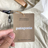【Men's L ベージュ系】 2025 Patagonia ( パタゴニア ) ウインド スウィープ ジャケット Windsweep Jacket Pelican オーガニックコットン ウェア トップス アウター ジャケット ウィンドシェル z00059063 P