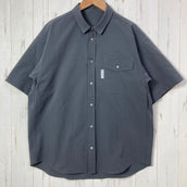 【Men's S グレー系】 Ridge Mountain Gear ( リッジマウンテンギア ) ベーシックショートスリーブシャツ Basic Short Sleeve Shirt ポリエステル ウェア トップス インナー シャツ ショートスリーブシャツ 化繊