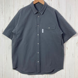 【Men's S グレー系】 Ridge Mountain Gear ( リッジマウンテンギア ) ベーシックショートスリーブシャツ Basic Short Sleeve Shirt ポリエステル ウェア トップス インナー シャツ ショートスリーブシャツ 化繊