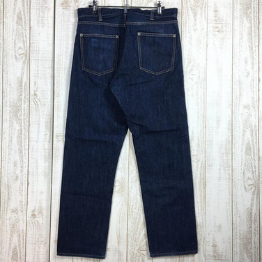 【Men's 30 ネイビー系】And Wander ( アンドワンダー ) ファイブポケット デニム パンツ 5 Poclets Denim Pants ジーンズ 生産終了モデル 入手困難 AW-FF972 Men's コットン ロングパンツ ボトムス ウェア - 【公式】2ndGEAR（セカンドギア）Webショップ【登山用品・アウトドア用品専門 買取販売店】