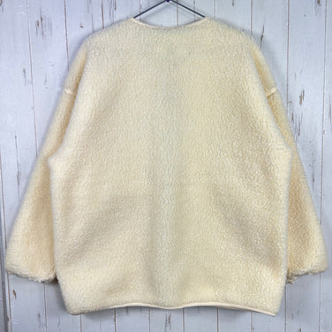 【Women's S ホワイト系】 Wildthings ( ワイルドシングス ) フラッフィー ボア カーディガン Fluffy Boa Cardigan WTL24110IS OFF z00056183 OFF フリース アウター ジャケット トップス ウェア