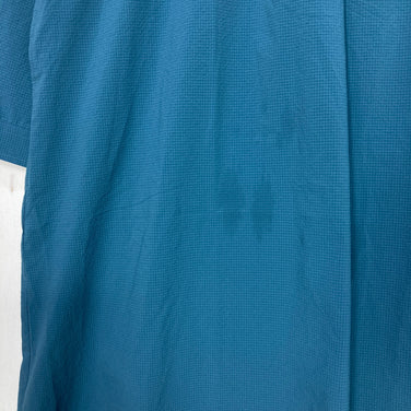 【Women's M ネイビー系】 Mizuno ( ミズノ ) ストレッチ サッカー シャツ ワンピース Stretch Seersucker Shirt Dress ポリエステル ウェア ドレス ワンピース z00060582  ドレス ワンピース ウェア