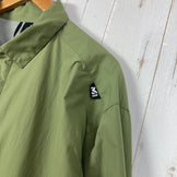 【Men's XL グリーン系】 Millet ( ミレー ) ブリーズバリヤー シャツジャケット Breathebarrier Shirt Jacket ナイロン ウェア トップス インナー シャツ ロングスリーブシャツ 化繊 z00056475  化繊 ロングスリ