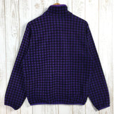 【Men's M パープル系】 Patagonia ( パタゴニア ) プリンテッド ライトウェイト シンチラ スナップt スペシャル Printed Light Weight Synchilla Snap-T Sp ハウンドトゥース：エッグプラント×ブラック フリ - 【公式】2ndGEAR（セカンドギア）Webショップ【登山用品・アウトドア用品専門 買取販売店】