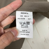【Men's XL ベージュ系】 Ridge Mountain Gear ( リッジマウンテンギア ) ベーシックショートスリーブシャツ Basic Short Sleeve Shirt Tawny Brown ポリエステル ウェア トップス インナー シャツ ロング