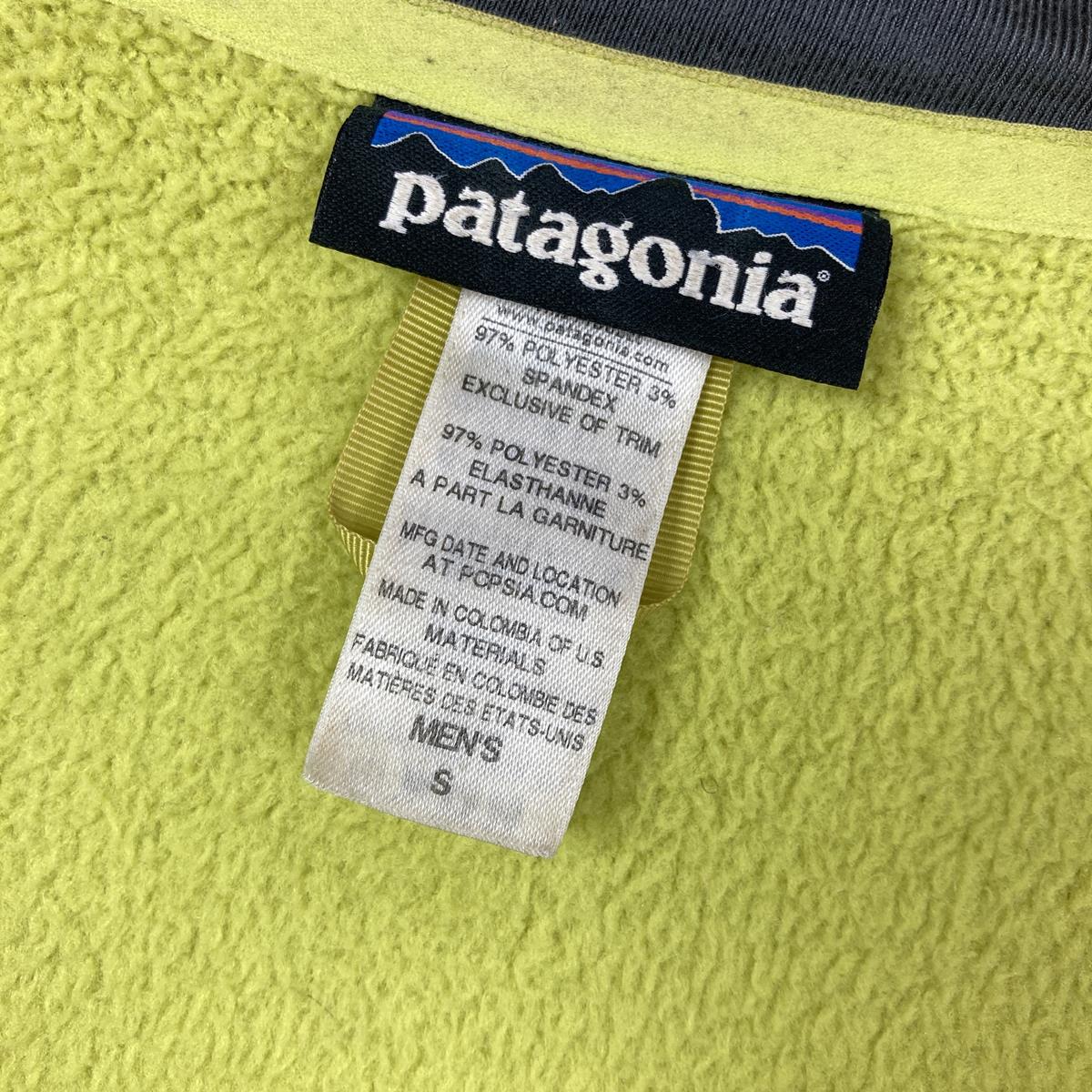 【男款S绿】巴塔哥尼亚（Patagonia）R2夹克R2夹克调节器Polartec Thermal Pro Fleece 停产型号很难获得25137国际男款FLGN Folio Gooseberry