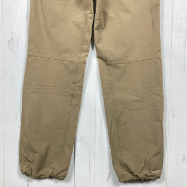 Columbia Men's Stretch Softshell Pants, Size Small, Beige. This item is a softshell nylon trousers (z00054305).