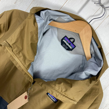 [男式 L 米色] 2020 Patagonia Torrentshell 3L 夹克，尼龙，外套，防雨外套，z00053799