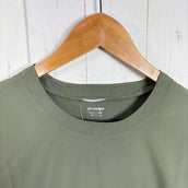 【Unisex S グリーン系】 Houdini ( フーディニ ) ウェザー ティー Weather Tee ポリエステル ウェア トップス インナー シャツ ショートスリーブTシャツ クルーネック 化繊 z00058014  化繊 ショートスリーブTシャツ クルー