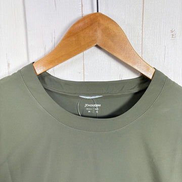 【Unisex S グリーン系】 Houdini ( フーディニ ) ウェザー ティー Weather Tee ポリエステル ウェア トップス インナー シャツ ショートスリーブTシャツ クルーネック 化繊 z00058014  化繊 ショートスリーブTシャツ クルー - 0