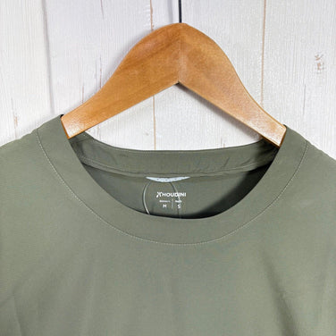 【中性 S 绿色系】Houdini (胡迪尼) Weather Tee 天气T恤 涤纶 运动服 上衣 内衣 衬衫 短袖T恤 圆领 化纤 z00058014 化纤 短袖T恤 圆领
