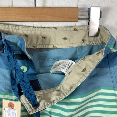 【Men's 33 ブルー系】 2020 Patagonia ( パタゴニア ) ウェーブフェアラー ボードショーツ 19インチ Wavefarer Board Shorts 19in. FTPI ナイロン ウェア ボトムス ショーツ ショートパンツ  z00059