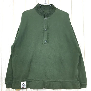 【Men's S グリーン系】 Chums ( チャムス ) ハリケーントップ Hurricane Top スウェット プルオーバー International Men's 化繊 ロングスリーブシャツ インナー シャツ トップス ウェア - 【公式】2ndGEAR（セカンドギア）Webショップ【登山用品・アウトドア用品専門 買取販売店】