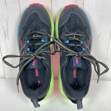 Asics Trabuco Max 2 女款越野跑鞋，尺码 24.0cm，黑色 (z00054672)