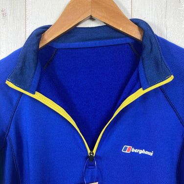 【Men's XS ブルー系】 Berghaus ( バーグハウス ) サーマル ベース ジップ ロングスリーブ Thermal Base Zip Long Sleeve ポリエステル ウェア トップス インナー シャツ ロングスリーブシャツ 化繊 z0005858