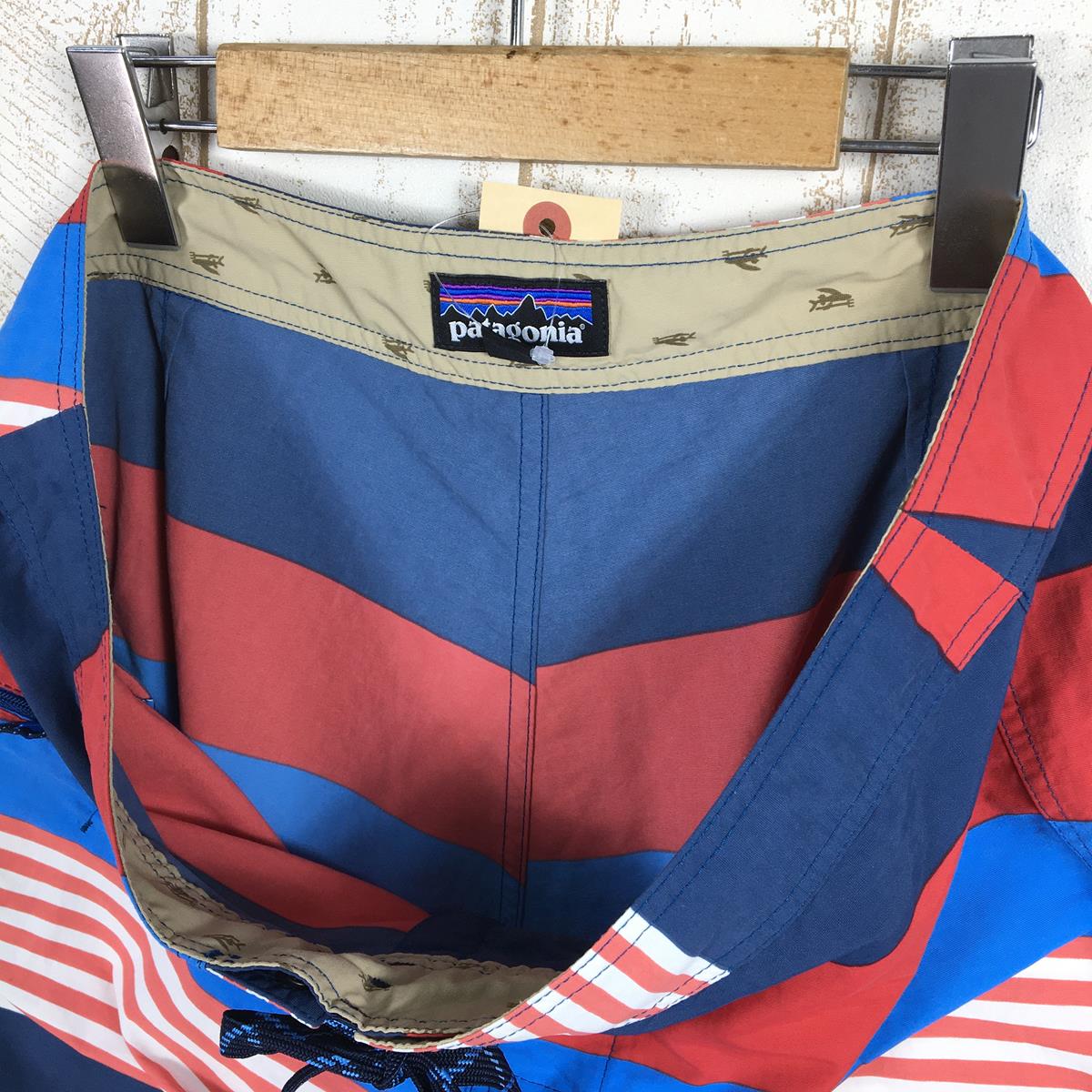 【Men's 34 ブルー系】 Patagonia ( パタゴニア ) ウェーブフェアラー ボード ショーツ 53Cm Wavefarer Board Shorts 21Inch 86631 International Men's  化繊 ショーツ ショートパンツ