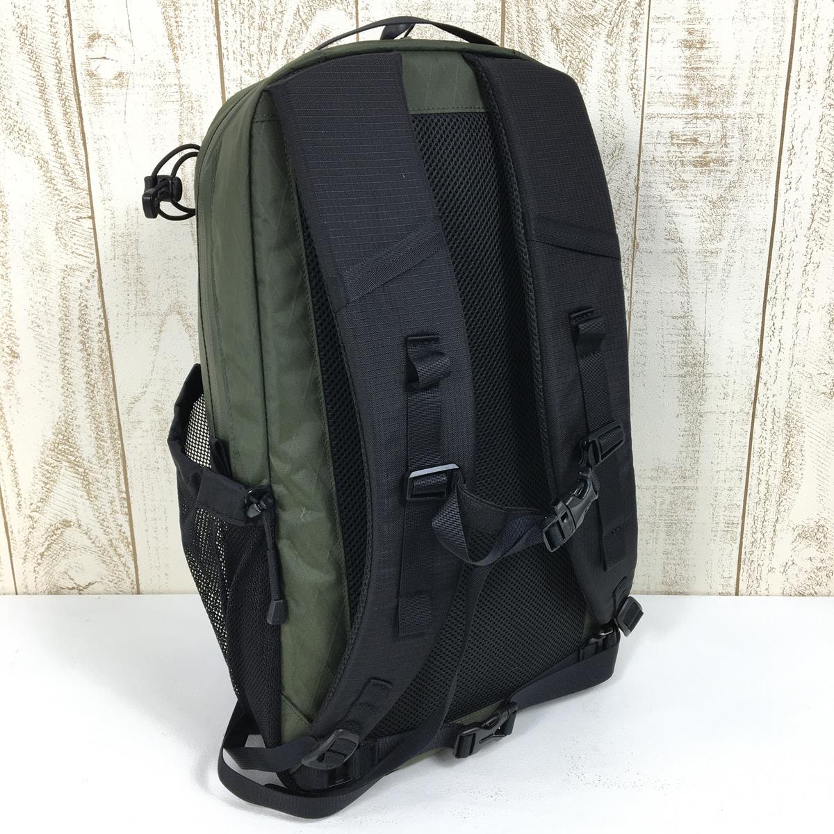 [OneSize 绿色] Ridge Mountain Gear 一英里 16L 背包背包深橄榄色背包容量 [~29L] 背包袋存储