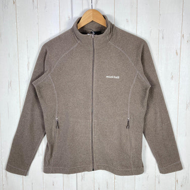 Montbell Women's Large Brown Chamice Jacket, Polyester, Fleece, Tops, Outerwear, Jacket, z00054606