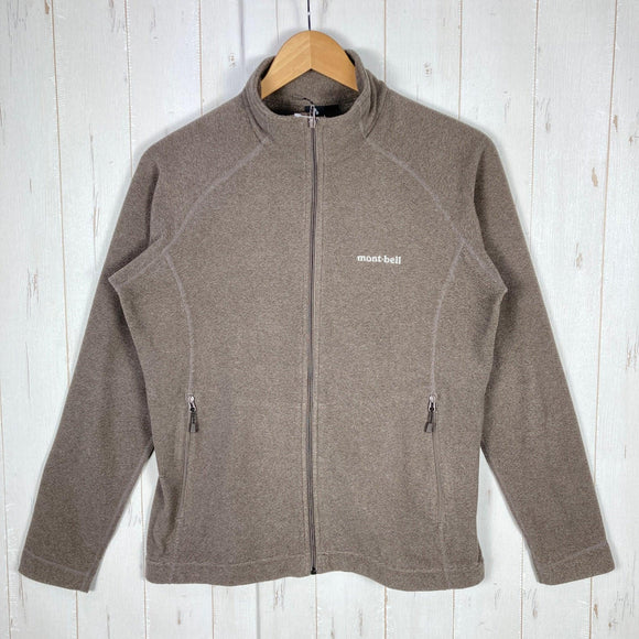 【Women's L ブラウン系】 Montbell ( モンベル ) シャミースジャケット ポリエステル ウェア トップス アウター ジャケット フリース z00054606  フリース アウター ジャケット トップス ウェア