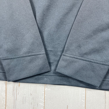 【Men's M グレー系】 Montbell ( モンベル ) ウイックロン ZEO ロングスリーブ ジップシャツ Wickron ZEO Long Sleeve Zip Shirt ポリエステル ウェア トップス インナー シャツ ロングスリーブシャツ 化繊