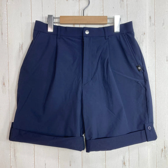 【Women's M ネイビー系】 Millet ( ミレー ) マウンテン ストレッチ ロールアップ ショーツ MOUNTAIN ST ROLLUP SHORT ナイロン ウェア ボトムス ショーツ ショートパンツ ソフトシェル z00060482  ソフトシェル シ