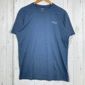 【男士 M 黑色系】Rab (拉布) Stance Mountain Peak Tee QCB-66 Beluga z00058277 Beluga 棉质短袖 T 恤 圆领 内搭 T 恤