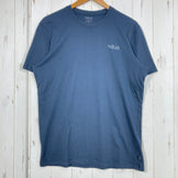 【Men's M ブラック系】 Rab ( ラブ ) スタンス マウンテン ピーク ティー Stance Mountain Peak Tee QCB-66 Beluga z00058277 Beluga コットン ショートスリーブTシャツ クルーネック インナー シ