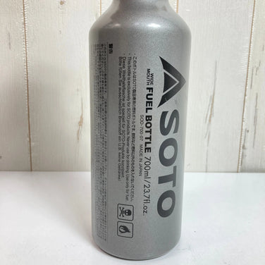 Soto Wide-Mouth Fuel Bottle, 700ml, One Size, Gray, Cookware, Burner, Stove, z00053049, Burner, Stove, Cookware