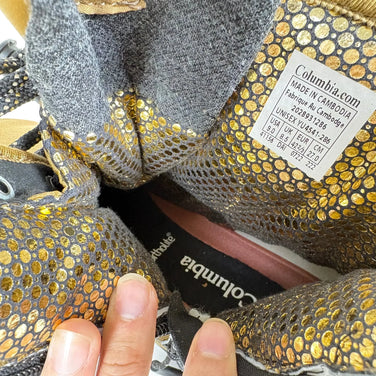 Columbia SAPLAND 2 WP OMNI-HEAT INFINITY 保暖雪地靴/冬季鞋，尺码 27.0cm，棕色，YU4541 ELK，z00055336 E