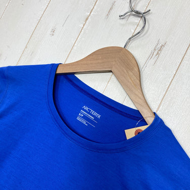【Women's S ブルー系】 Arcteryx ( アークテリクス ) ティーマ クルー ロングスリーブ ウィメンズ Taema Crew LS Women's Phasic LT 速乾 UPF40+ 防臭 ポリエステル ウェア トップス インナー シャツ ロング