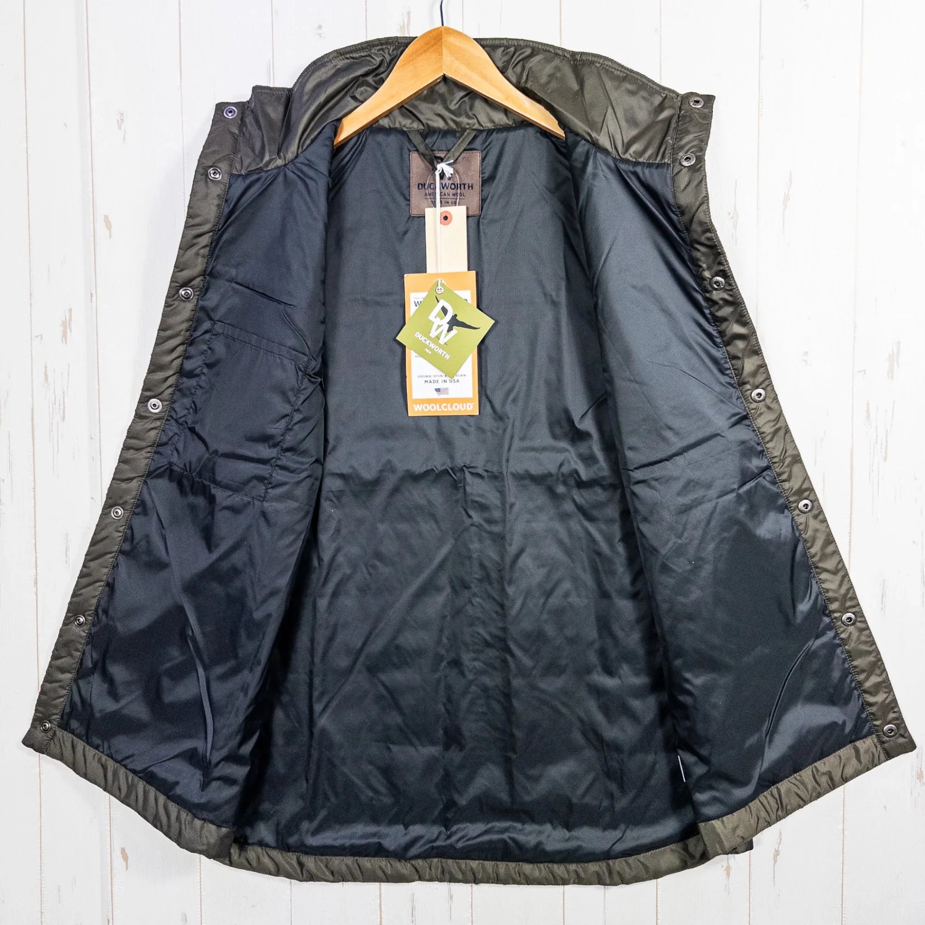 【Men's L グリーン系】 DuckWorth（ダックワ－ス） ウールクラウド ベスト Wool Cloud Vest Olive メリノウール ウェア トップス ベスト 化繊インサレーション z00052424 Olive 化繊インサレーション ベスト トップ - 【公式】2ndGEAR（セカンドギア）Webショップ【登山用品・アウトドア用品専門 買取販売店】