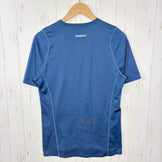 【Men's S ネイビー系】 2014 Patagonia ( パタゴニア ) フォアランナー シャツ Fore Runner Shirt ポリエステル ウェア トップス インナー シャツ ショートスリーブTシャツ クルーネック 化繊 z00054267  化繊