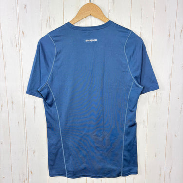 【Men's S ネイビー系】 2014 Patagonia ( パタゴニア ) フォアランナー シャツ Fore Runner Shirt ポリエステル ウェア トップス インナー シャツ ショートスリーブTシャツ クルーネック 化繊 z00054267  化繊
