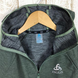 【Men's S グリーン系】Odlo ( オドロ ) ラン イージー ミッド レイヤー フーディ Run Easy Mid Layer Hoody フリース ジャケット 313292 International Men's フリース アウター ジャケット トップス ウェア - 【公式】2ndGEAR（セカンドギア）Webショップ【登山用品・アウトドア用品専門 買取販売店】