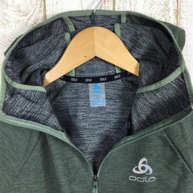 【Men's S グリーン系】Odlo ( オドロ ) ラン イージー ミッド レイヤー フーディ Run Easy Mid Layer Hoody フリース ジャケット 313292 International Men's フリース アウター ジャケット トップス ウェア - 【公式】2ndGEAR（セカンドギア）Webショップ【登山用品・アウトドア用品専門 買取販売店】