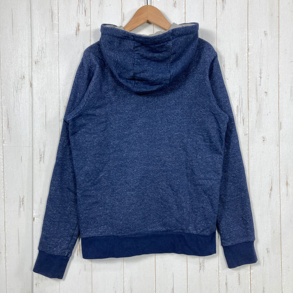 【Women's XS ネイビー系】 2021 Patagonia ( パタゴニア ) P-6 ラベル フレンチテリー フルジップ フーディ Women's P-6 Label French Terry Full-Zip Hoody NVYD オーガニックコットン混 フレ