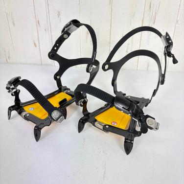 【S ブラック系】 Evernew ( エバニュー ) 幅調節式 6本爪 アイゼン Width Adjustable 6 Claw Crampon アルミ ウィンターギア クランポン アイゼン z00056364  クランポン アイゼン ウィンターギア