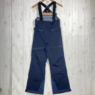 【Women's S ネイビー系】 Goldwin ( ゴールドウィン ) パルテノス ビブ Parthenos Bib ポリエステル ウェア ボトムス ロングパンツ ハードシェル z00059189  ハードシェル ロングパンツ ボトムス ウェア