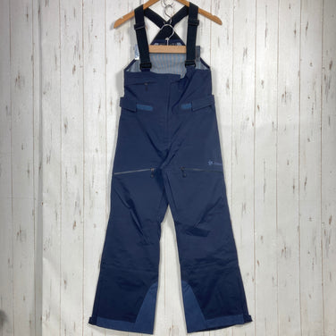 【Women's S ネイビー系】 Goldwin ( ゴールドウィン ) パルテノス ビブ Parthenos Bib ポリエステル ウェア ボトムス ロングパンツ ハードシェル z00059189  ハードシェル ロングパンツ ボトムス ウェア
