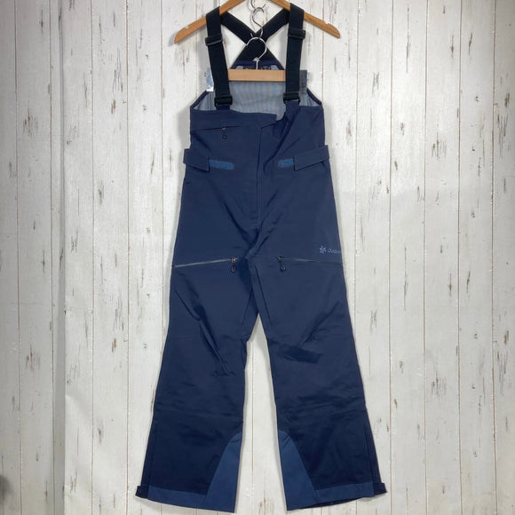 【Women's S ネイビー系】 Goldwin ( ゴールドウィン ) パルテノス ビブ Parthenos Bib ポリエステル ウェア ボトムス ロングパンツ ハードシェル z00059189  ハードシェル ロングパンツ ボトムス ウェア