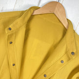 Men's Small Yellow Ridge Mountain Gear Basic Long Sleeve Shirt in Rustic Mustard, Polyester, Tops, Undershirt