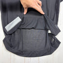 【Men's XS ブラック系】 2020 Patagonia ( パタゴニア ) キャプリーン クール トレイル バイク ヘンリー Capilene Cool Trail Bike Henley ポリエステル ウェア トップス インナー シャツ ショートスリーブシャ-6