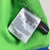 Mountain Equipment Style Croz Alpine Jacket, Men's Small, Green. Polyester fleece outerwear.