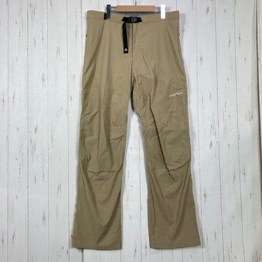 【Men's L ベージュ系】 Montbell ( モンベル ) サニーサイドパンツ Men's Sunny Side Pants Men's 1WAYストレッチ リップストップ はっ水加工 ナイロン ウェア ボトムス ロングパンツ ソフトシェル z0006137